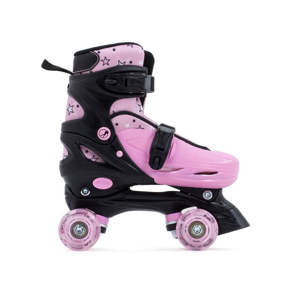 NEW Adjustable 4 Wheel Roller Skates. Light up sale wheels!.