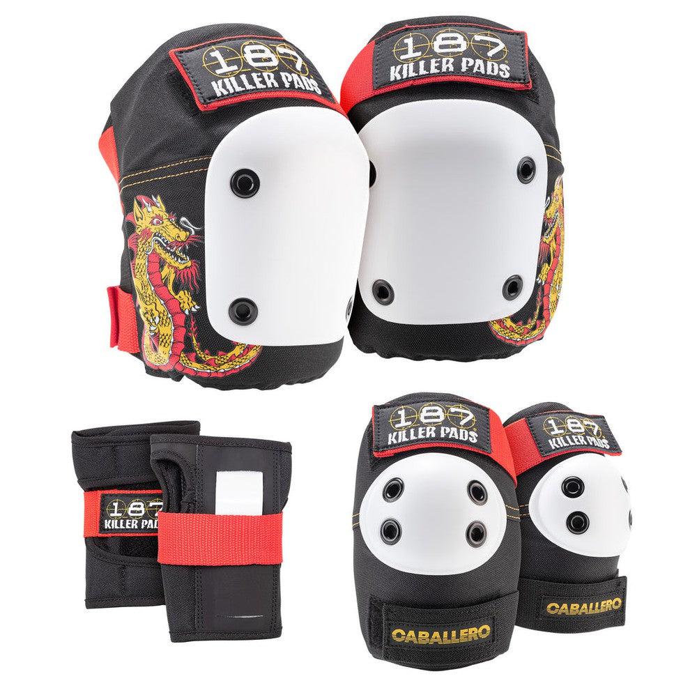 187 Six Pack Junior CABALLERO-Pad Set Kids-Extreme Skates