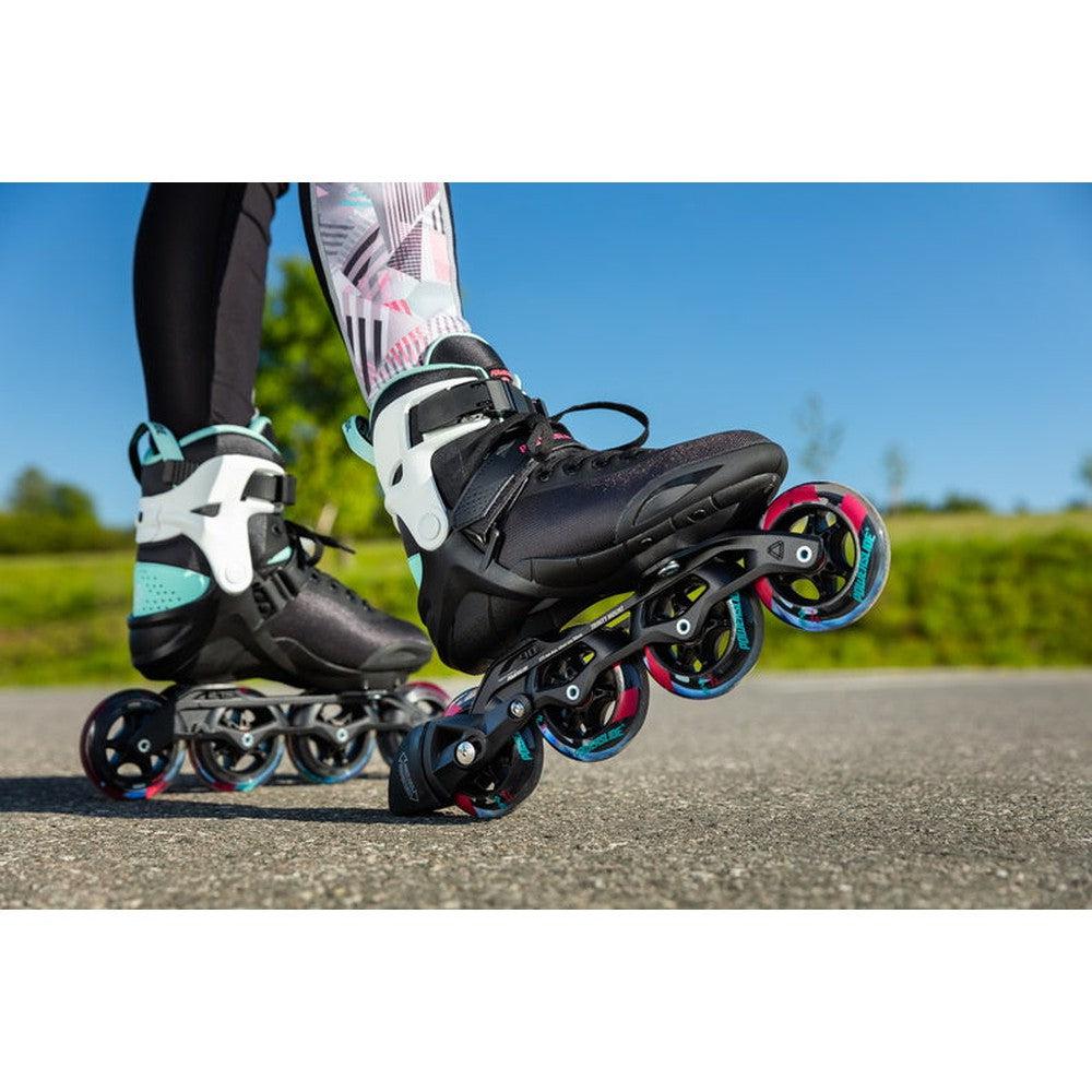 Powerslide Phuzion Radon Teal 90 Inline Skates-Inline Skates-Extreme Skates