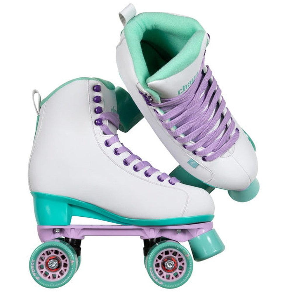 Chaya Melrose White/Teal Roller Skates-Roller Skates-Extreme Skates