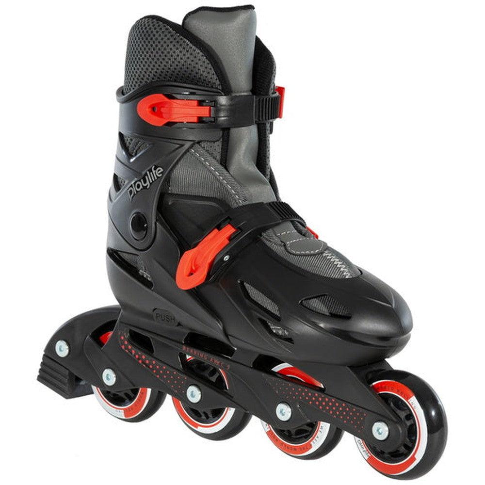 PlayLife Riddler Black Cherry Adjustable Inline Skate-Inline Skates-Extreme Skates