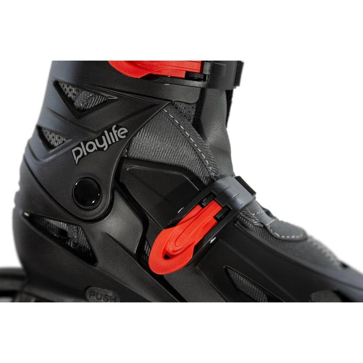 PlayLife Riddler Black Cherry Adjustable Inline Skate-Inline Skates-Extreme Skates