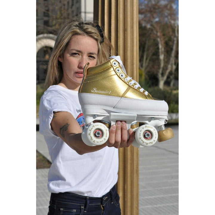 Chaya Park Kismet Barbiepatin GOLD Skate-Roller Skates-Extreme Skates