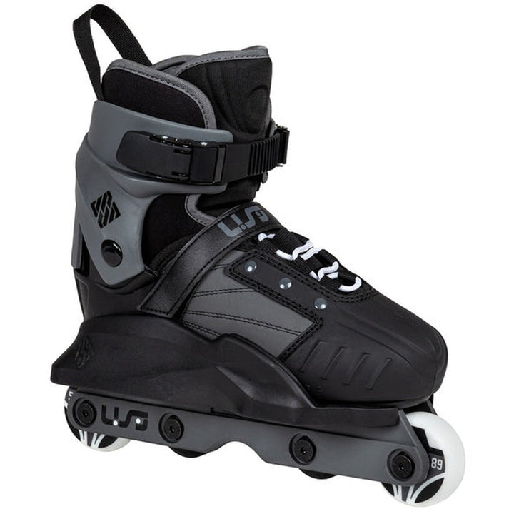 USD Transformer Junior Black Grey Aggressive Inline Skates-Inline Skates-Extreme Skates