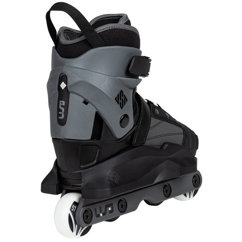 USD Transformer Junior Black Grey Aggressive Inline Skates-Inline Skates-Extreme Skates