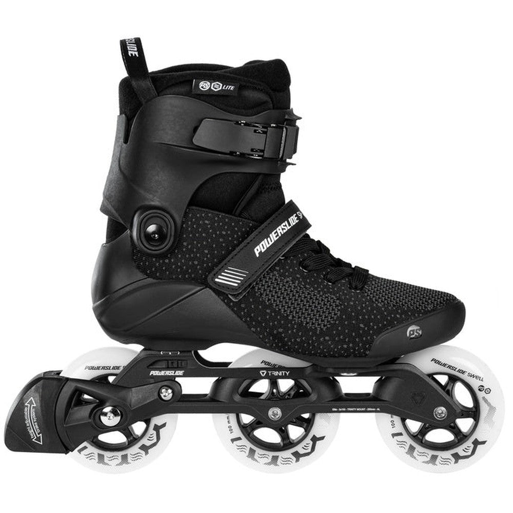 Powerslide Swell 100mm Lite Black II Inline Skates-Inline Skates-Extreme Skates