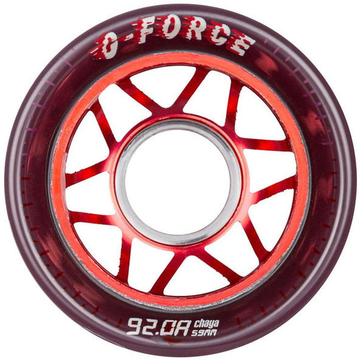 Chaya G-Force Alloy Grippy Roller Derby wheels 4pack-Derby Wheels-Extreme Skates