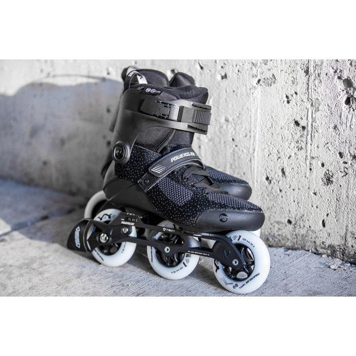 Powerslide Swell 100mm Lite Black II Inline Skates-Inline Skates-Extreme Skates