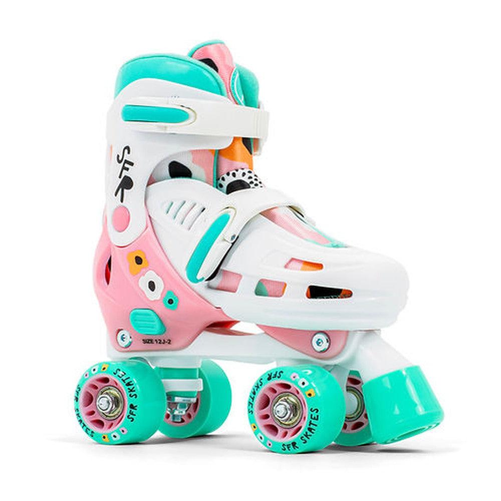 SFR Storm V Quad Roller Skates Flower-Adjustable Roller Skate-Extreme Skates