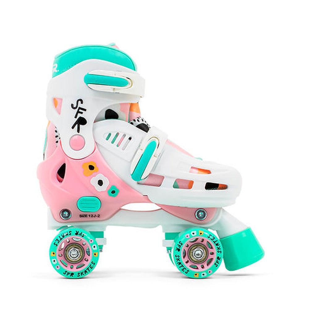 SFR Storm V Quad Roller Skates Flower-Adjustable Roller Skate-Extreme Skates