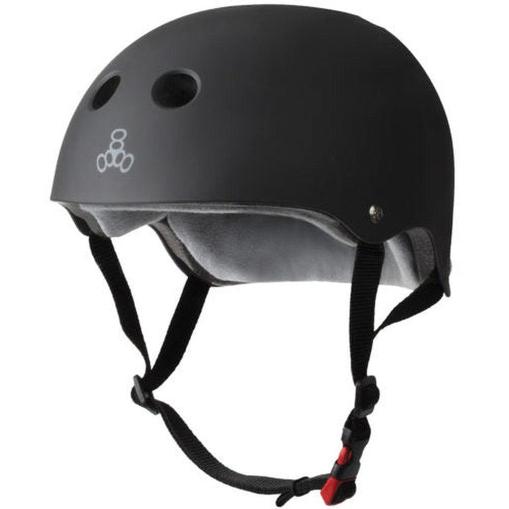 Triple 8 THE Certified Helmet SS Matte Black-Certified Helmet-Extreme Skates