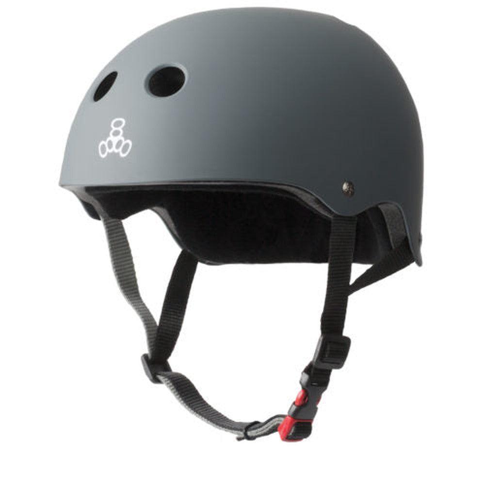 Triple 8 THE Certified Helmet SS Carbon Rubber-Certified Helmet-Extreme Skates