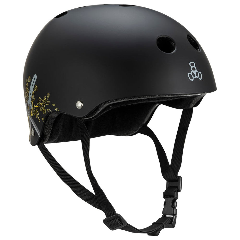 Triple 8 THE Certified Helmet SS Sky Brown Signature Edition-Certified Helmet-Extreme Skates