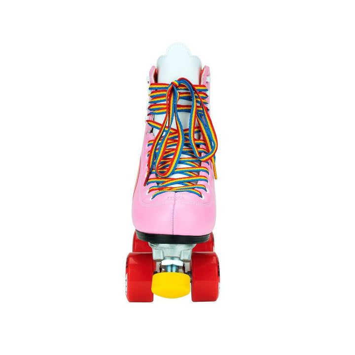 Moxi Rainbow Rider Pink Heart Skates-Roller Skates-Extreme Skates