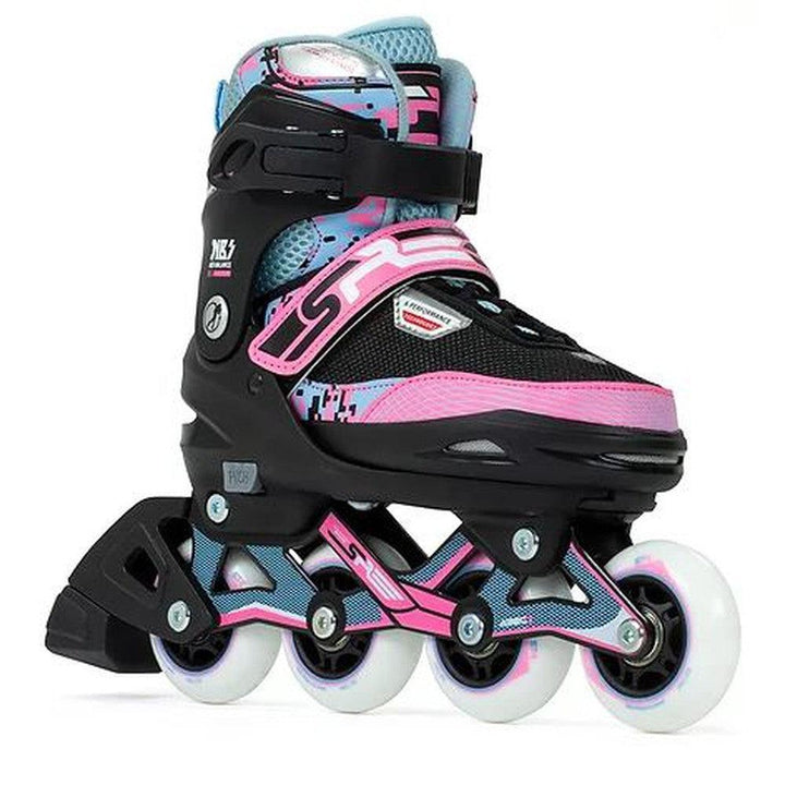 SFR Pixel Inline Skates Blue Pink Adjustable-Inline Skates-Extreme Skates