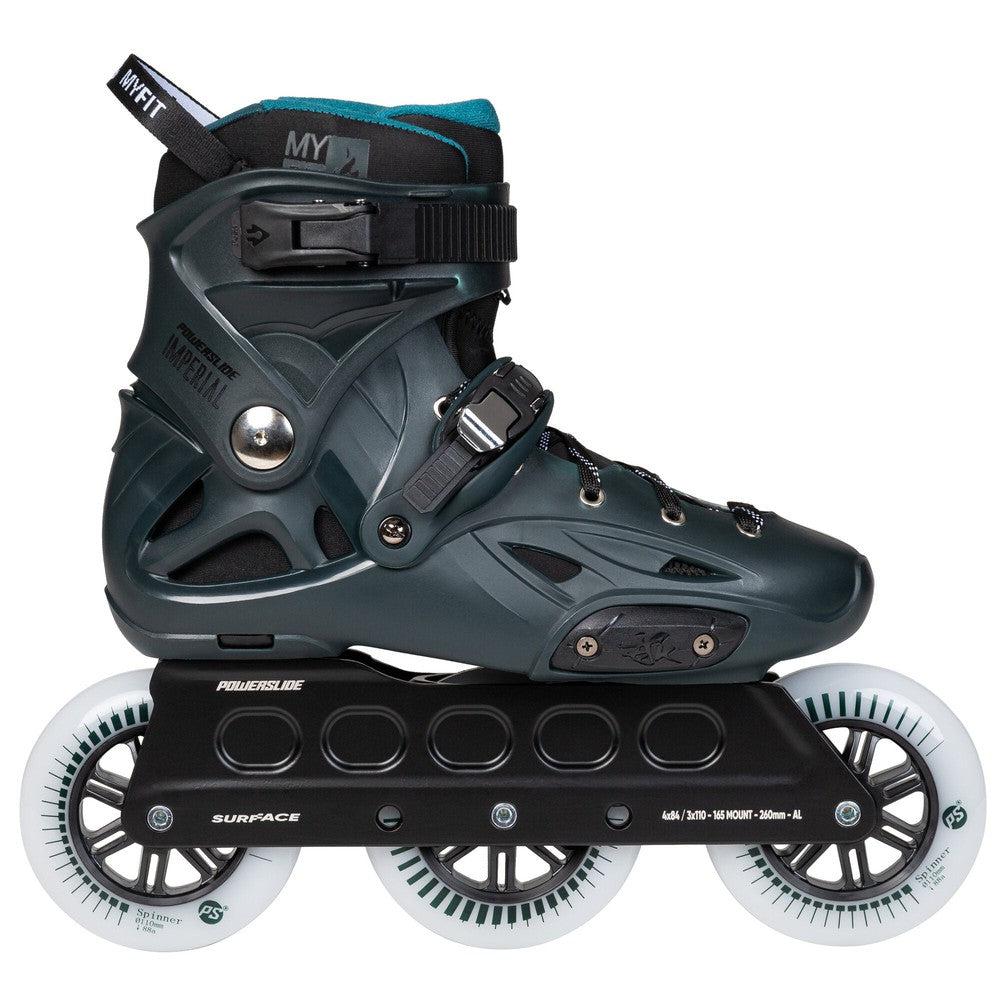 Powerslide Imperial 110 Dark Teal Inline Skates-Inline Skates-Extreme Skates