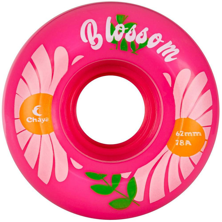 Chaya Blossom Wheels Outdoor 4pack-Derby Wheels-Extreme Skates