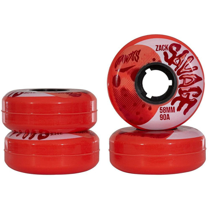 Gawds Zack Savage Wheels 4Pack-Inline Wheels-Extreme Skates