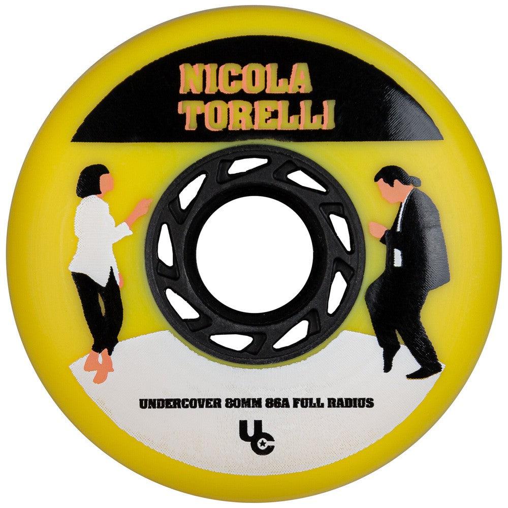 Undercover Nicola Torelli Movie Inline Wheels 80mm 86a 4pack-Inline Wheels-Extreme Skates