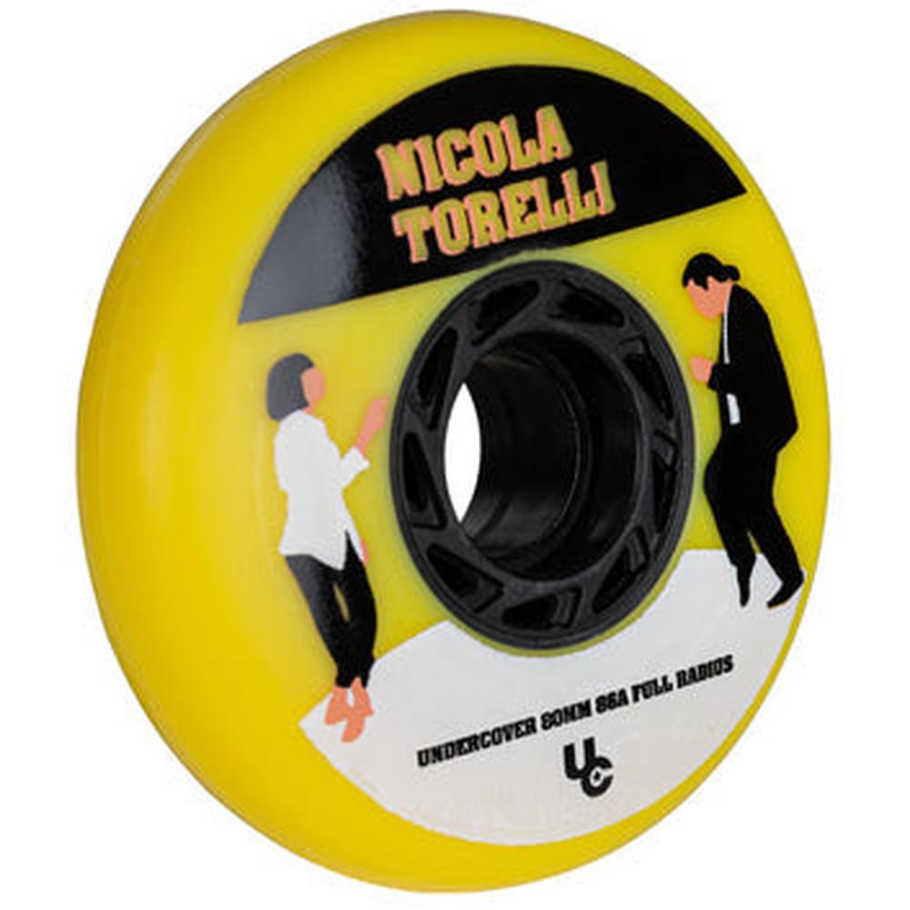 Undercover Nicola Torelli Movie Inline Wheels 80mm 86a 4pack-Inline Wheels-Extreme Skates