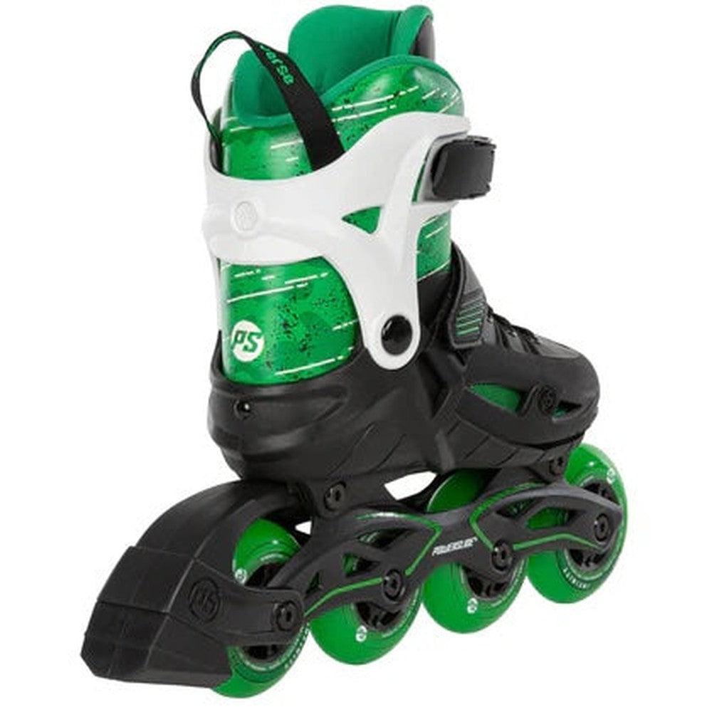 Powerslide Phuzion Universe 4W Green Adjustable Inline Skates-Inline Skates-Extreme Skates