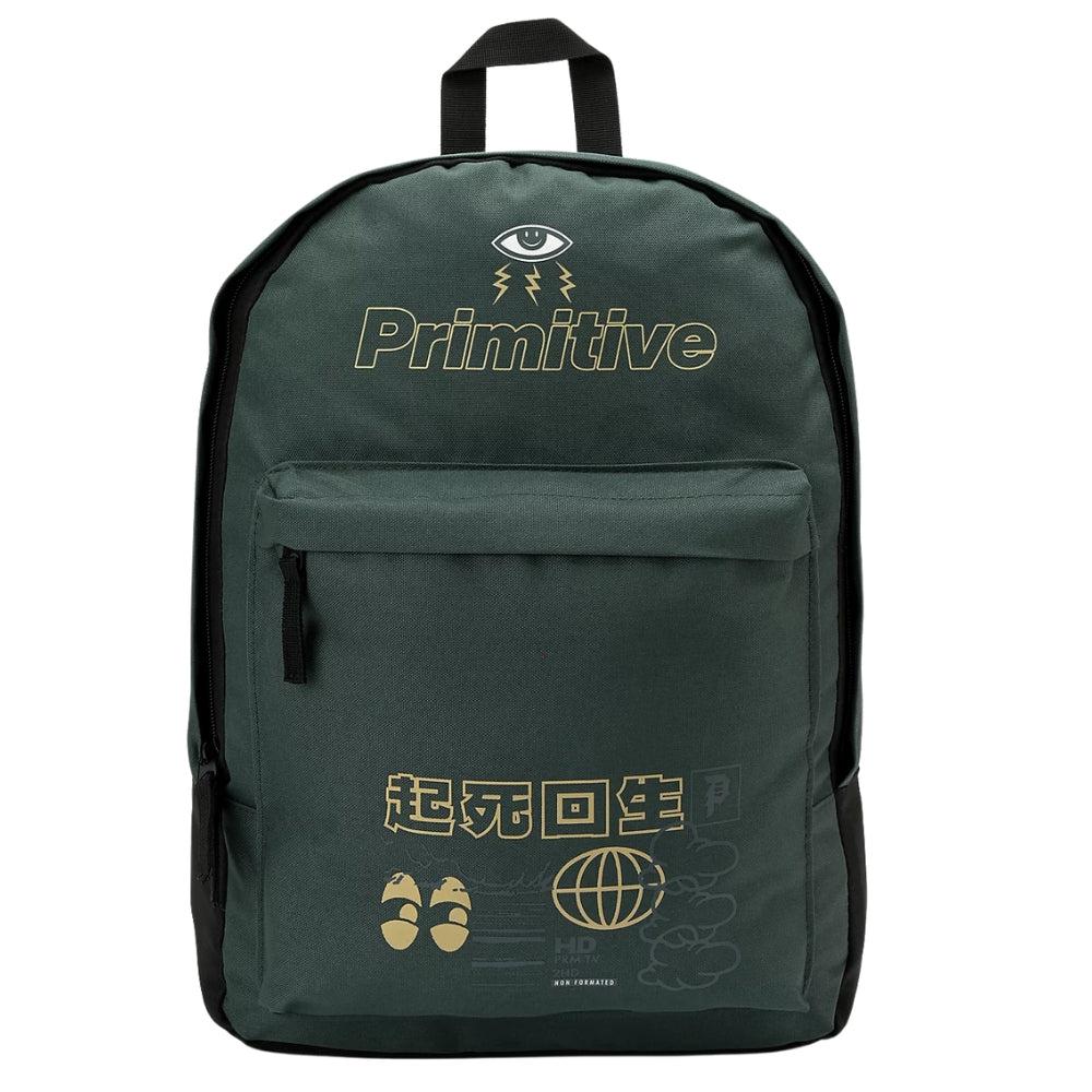 Primative Back Pack - Reboot Green-Bags \ Backpacks-Extreme Skates