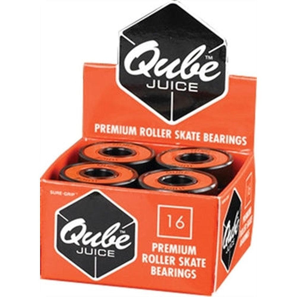 Suregrip Qube Juice Bearings 16Pk-Bearings-Extreme Skates