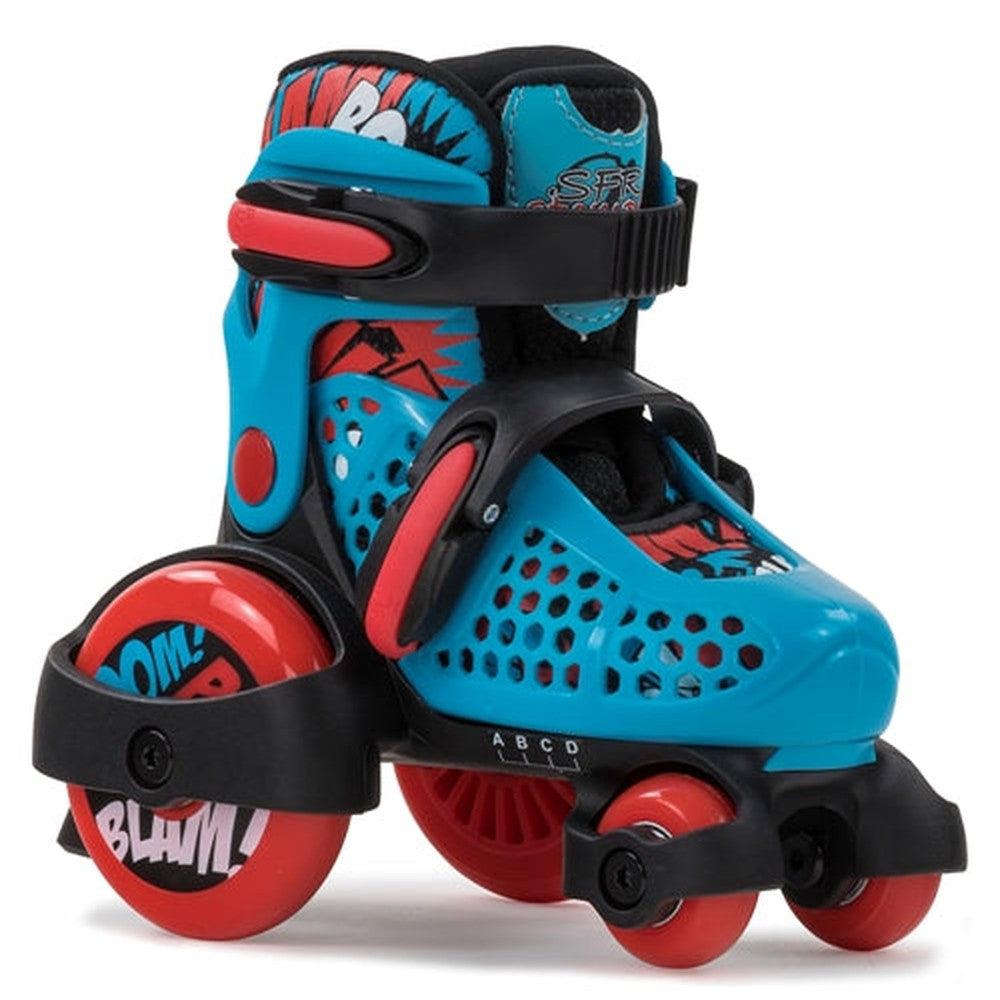 SFR Stomper Adjustable Boys Junior Quad Skates-Inline Skates-Extreme Skates