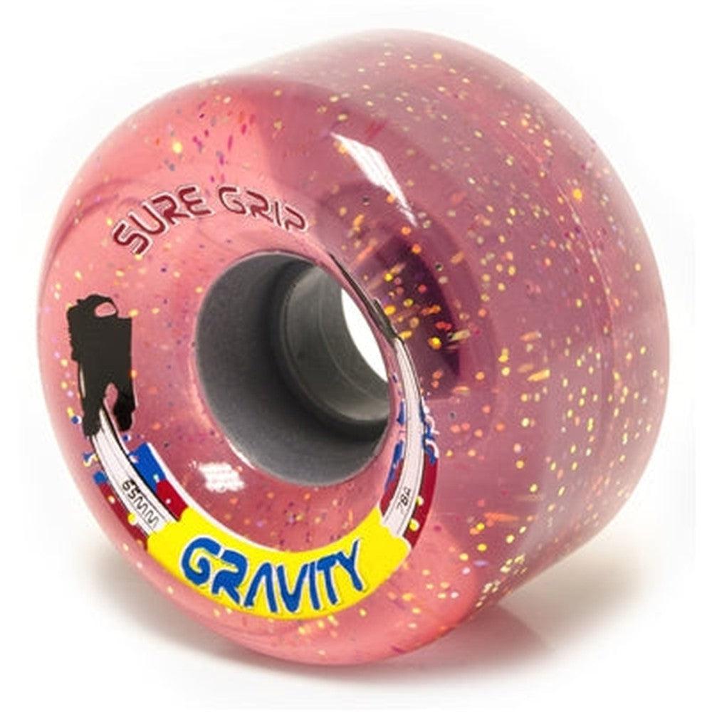 Suregrip Gravity Glitter Roller Skate Wheels 65mm 8Pack-Quad Wheels-Extreme Skates