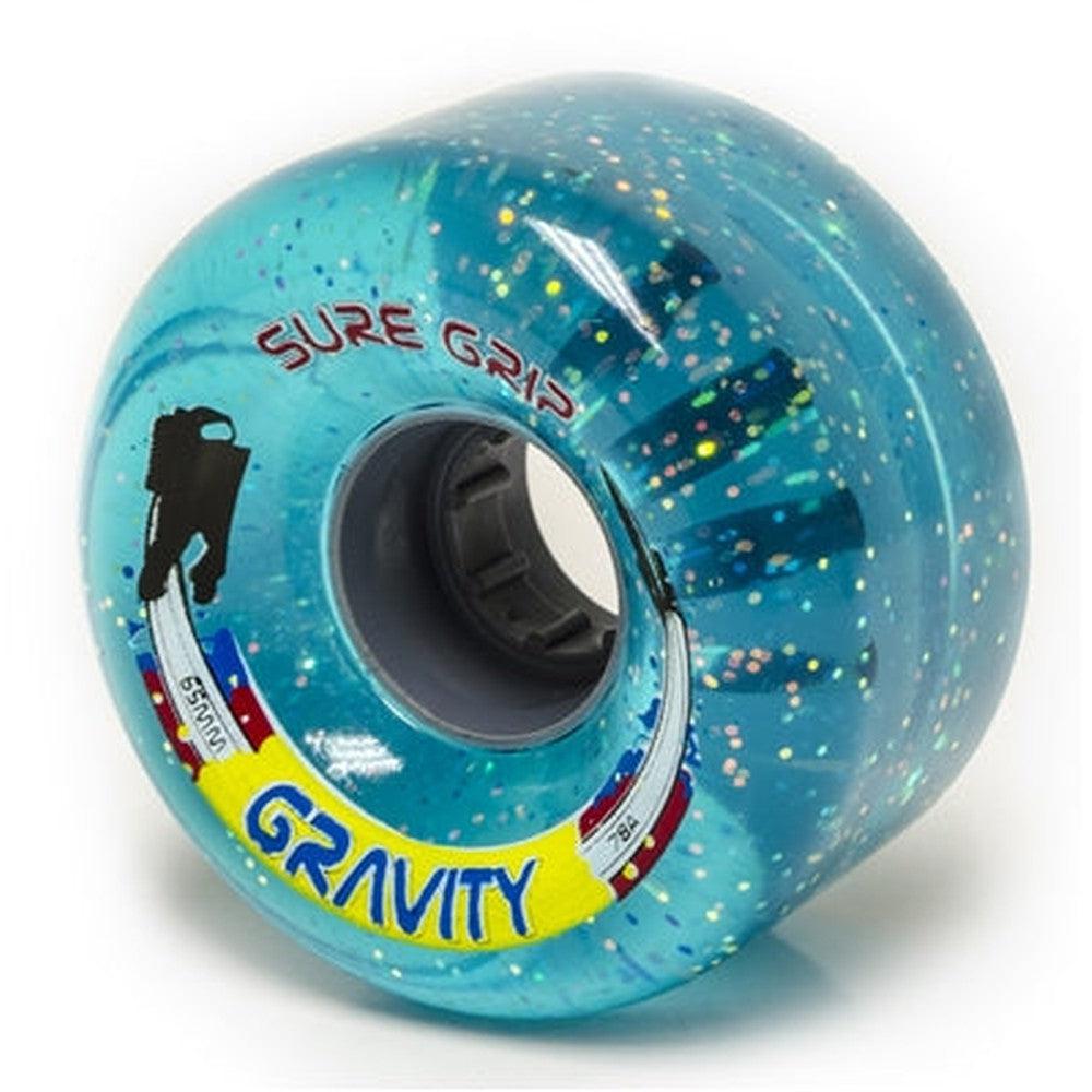 Suregrip Gravity Glitter Roller Skate Wheels 65mm 8Pack-Quad Wheels-Extreme Skates