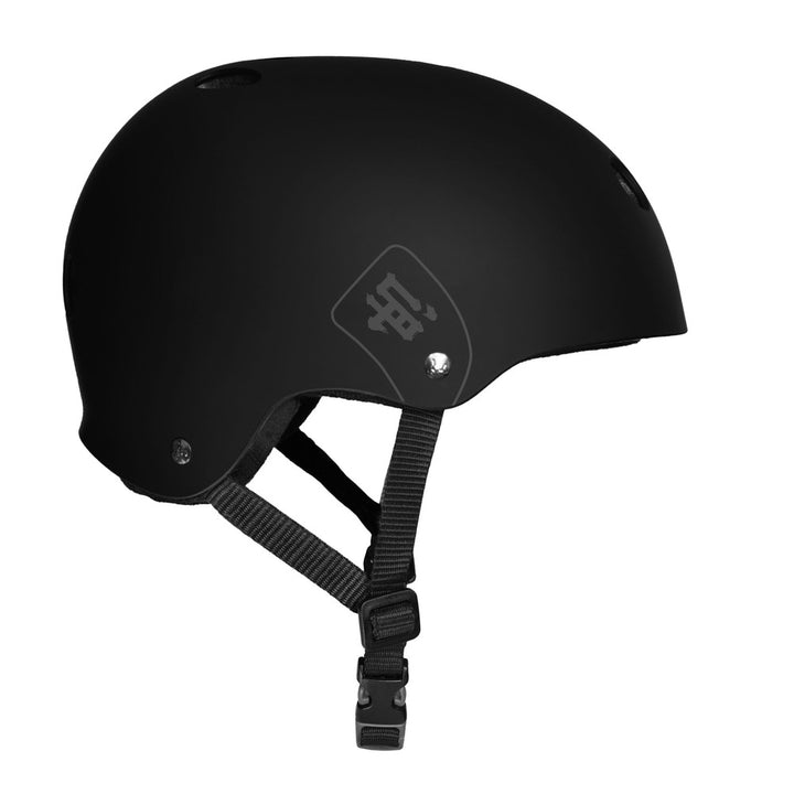 Triple 8 THE Certified Helmet SS Street Plant Black Rubber-Certified Helmet-Extreme Skates