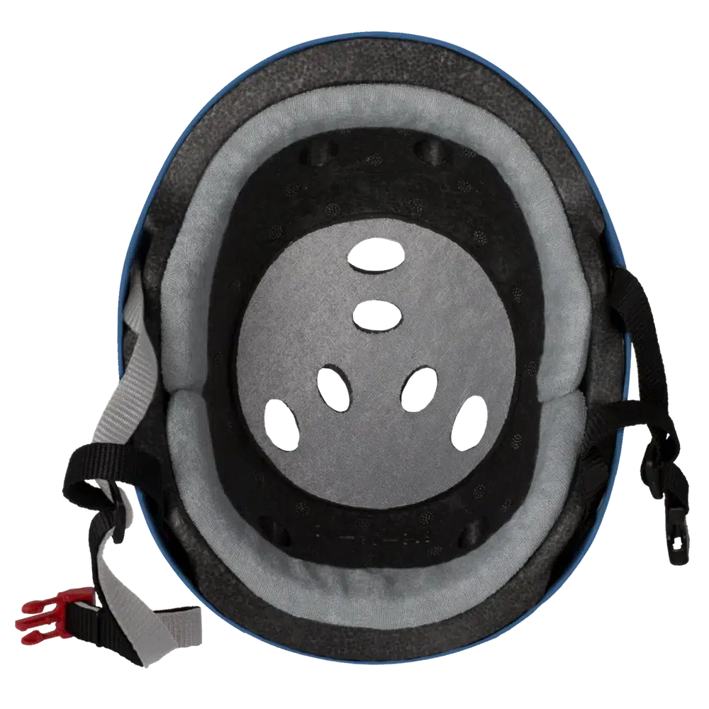 Triple 8 THE Certified Helmet SS Navy Rubber-Certified Helmet-Extreme Skates