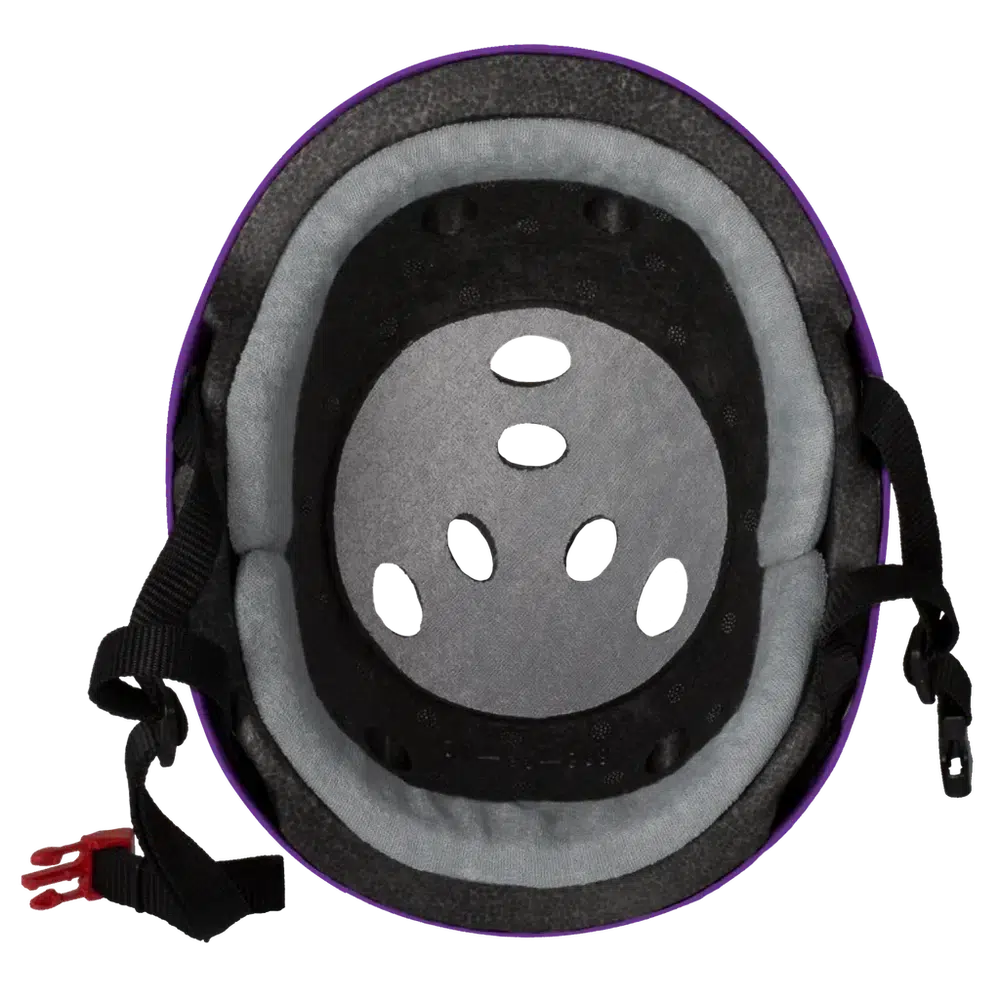 Triple 8 THE Certified Helmet SS Purple Gloss-Certified Helmet-Extreme Skates