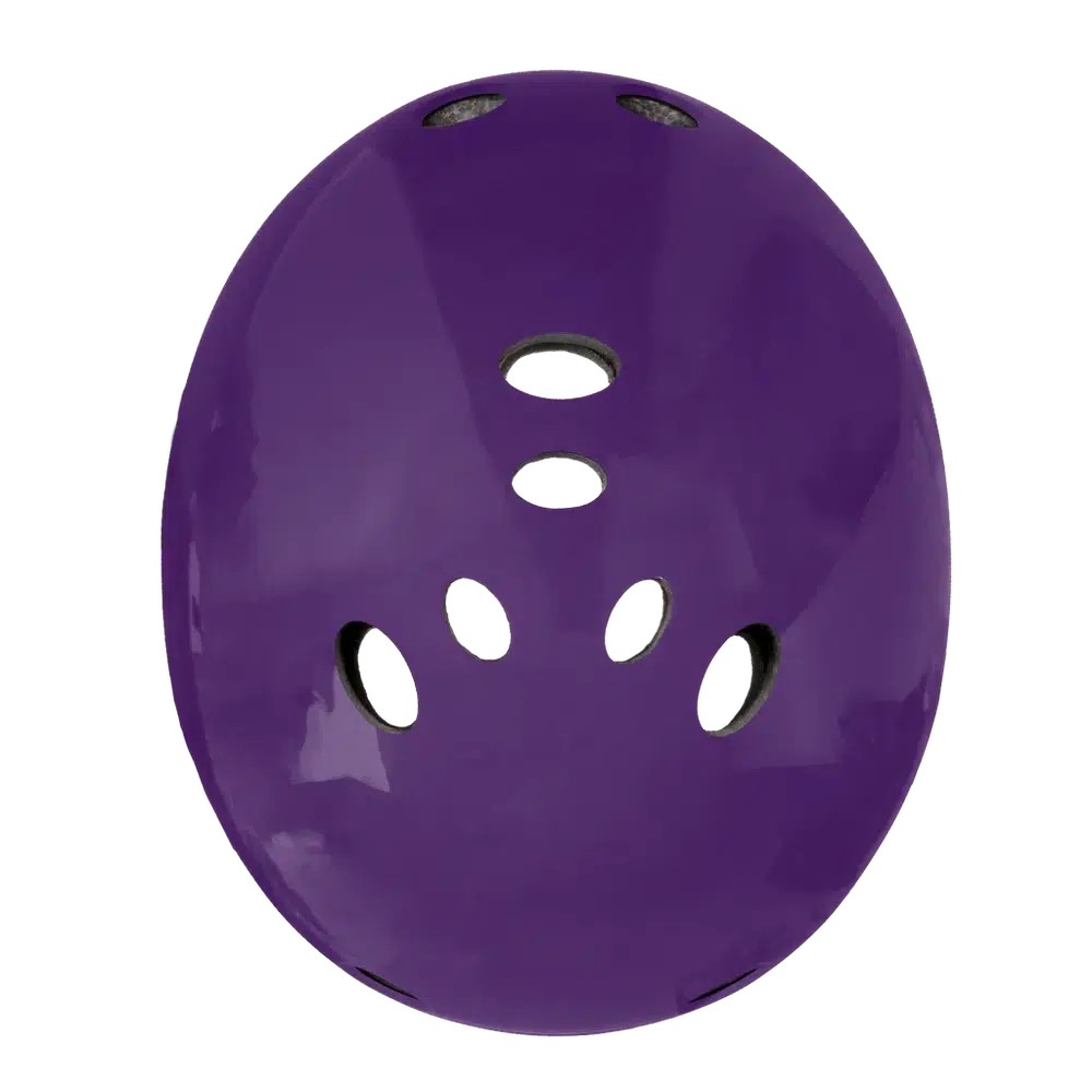 Triple 8 THE Certified Helmet SS Purple Gloss-Certified Helmet-Extreme Skates