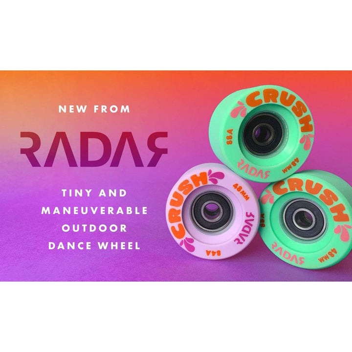 Radar Crush Indoor Roller Skate Wheels 48mm 4 Pack-Quad Wheels-Extreme Skates