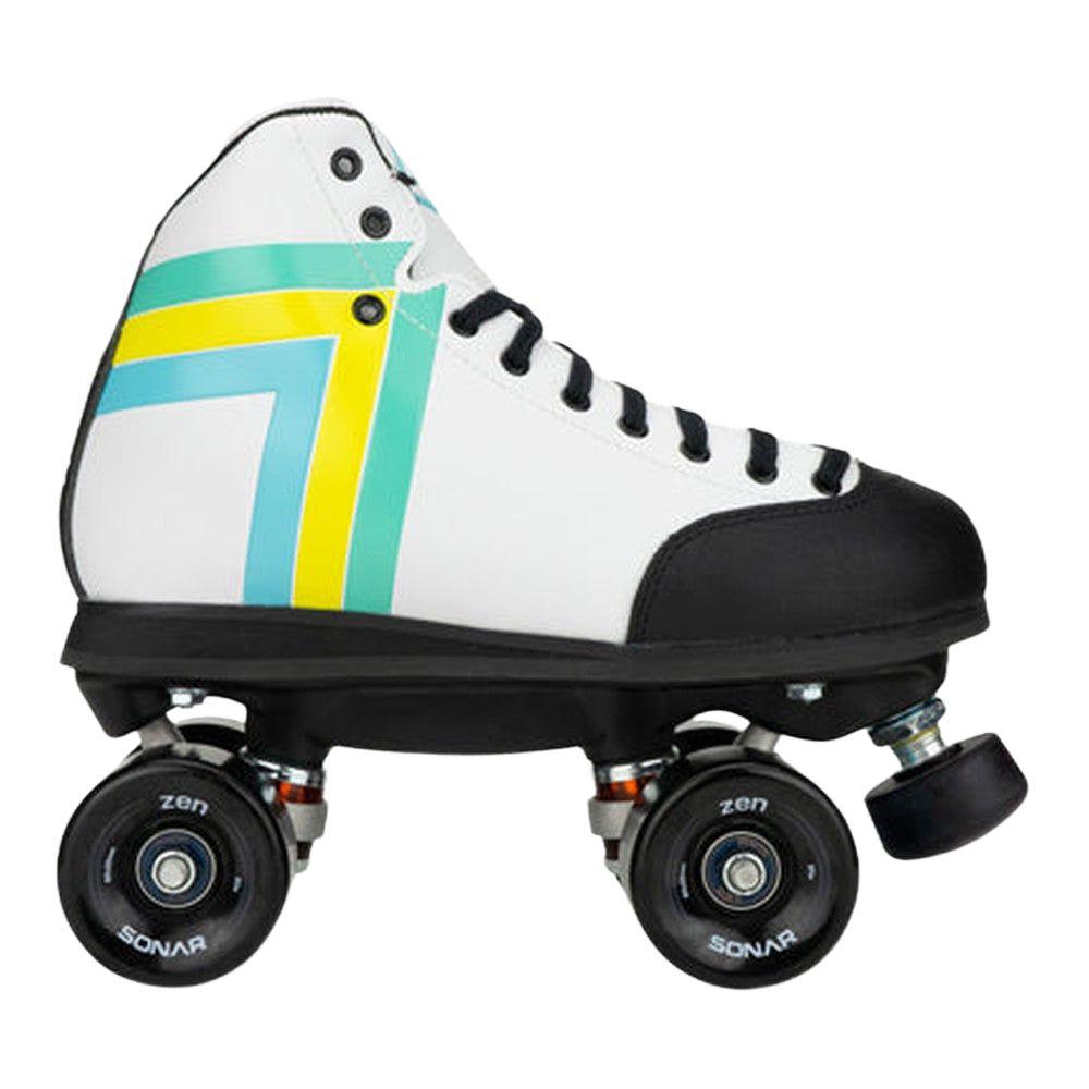 ANTIK Skyhawk Outdoor White w Sonar Zen Black Wheels-Roller Skates-Extreme Skates