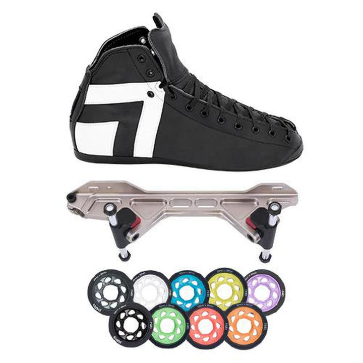 ANTIK AR2 Platinum Black w Arius Plate-Roller Skates-Extreme Skates