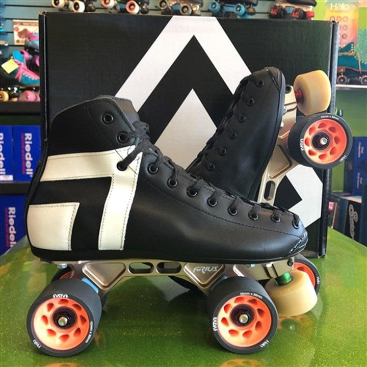 ANTIK AR2 Platinum Black w Arius Plate-Roller Skates-Extreme Skates