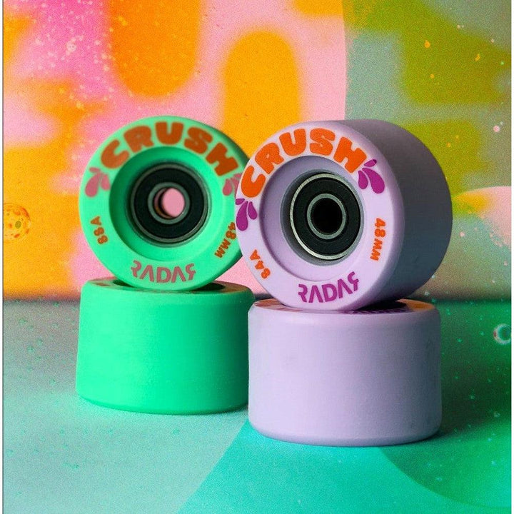 Radar Crush Indoor Roller Skate Wheels 48mm 4 Pack-Quad Wheels-Extreme Skates