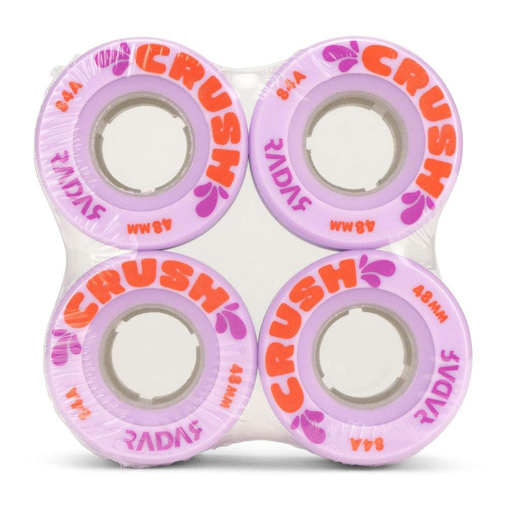 Radar Crush Indoor Roller Skate Wheels 48mm 4 Pack-Quad Wheels-Extreme Skates