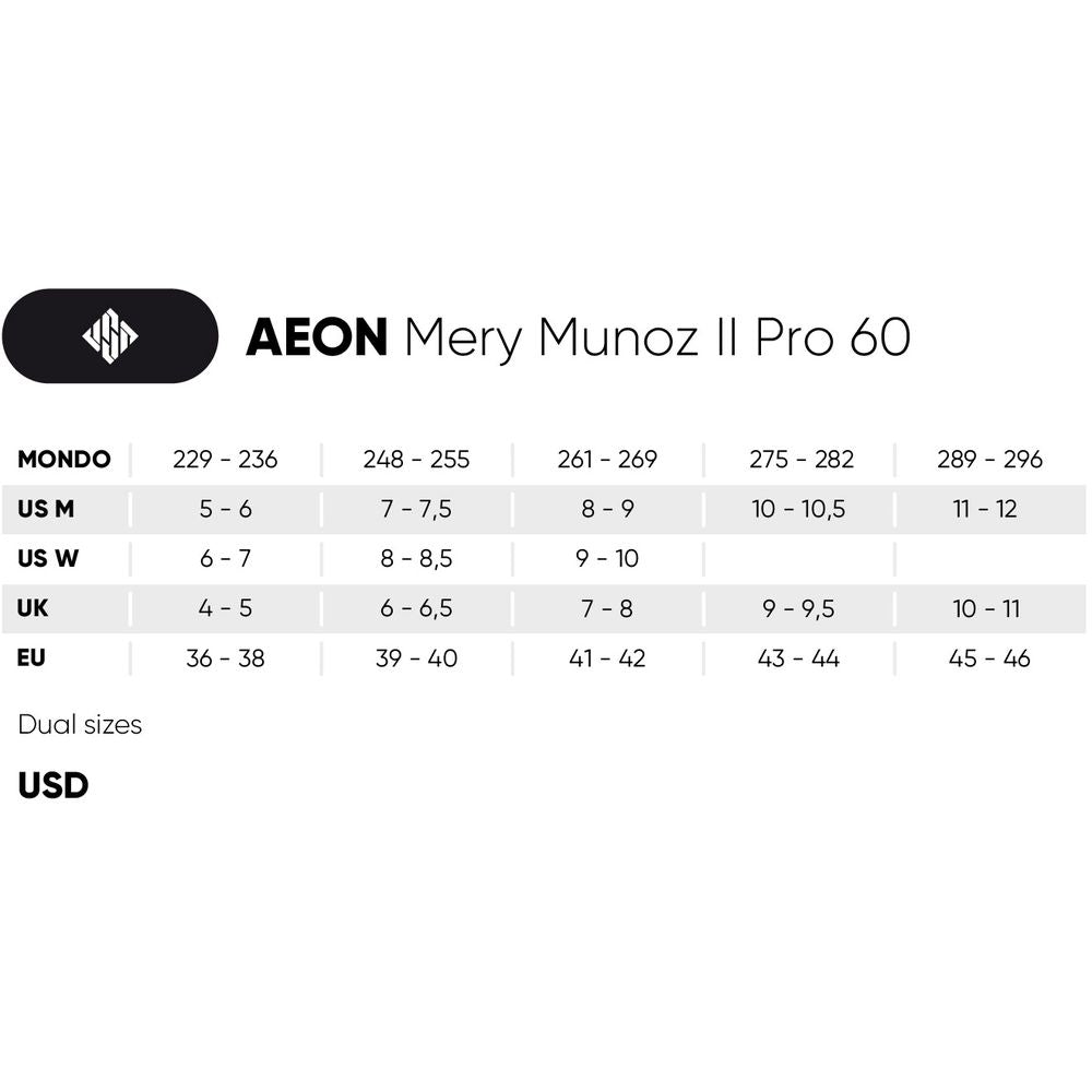 USD Aeon Mery Munoz II Pro 60 Inline Skates-Inline Skates-Extreme Skates