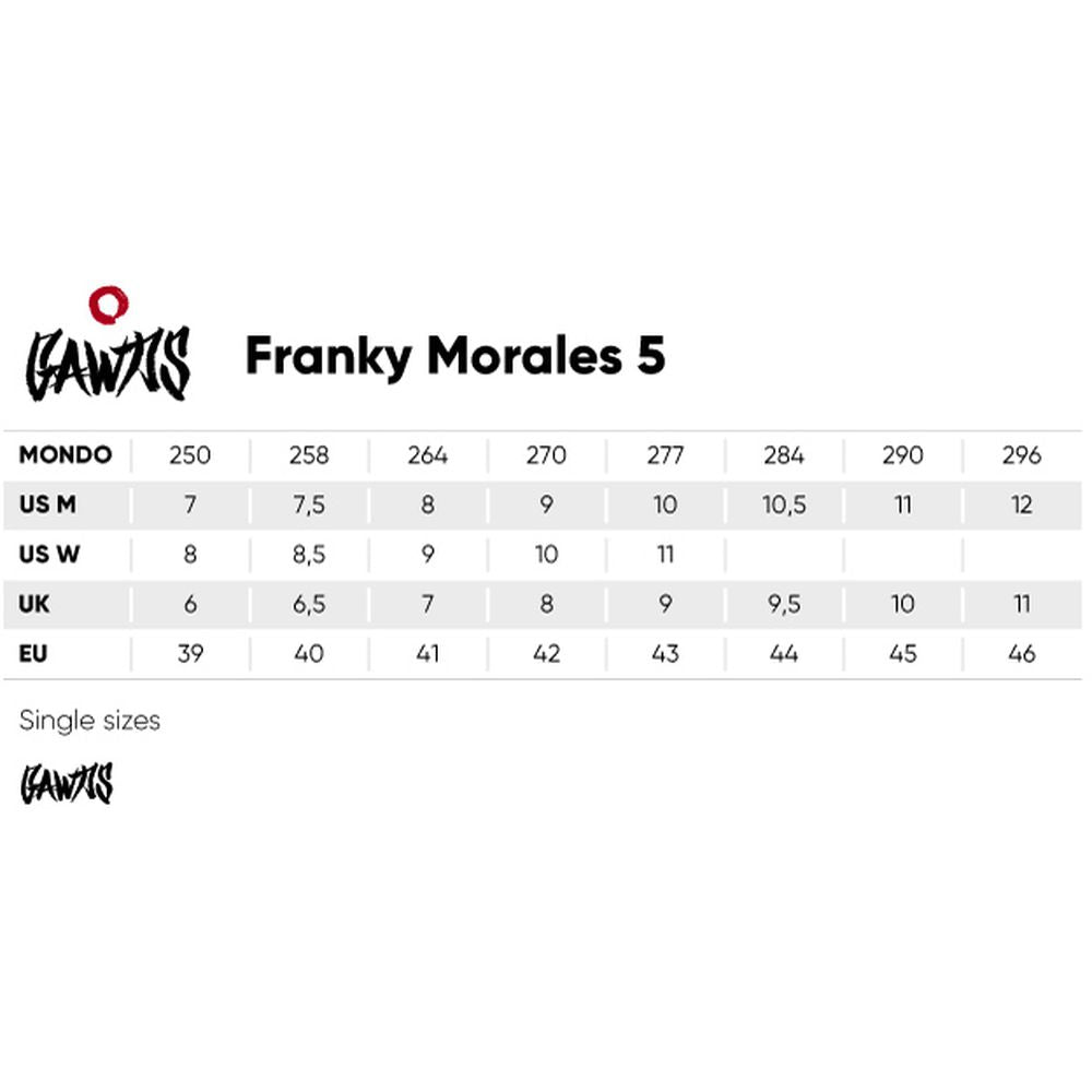 Gawds Franky Morales 5 Black Inline Skates-Inline Skates-Extreme Skates