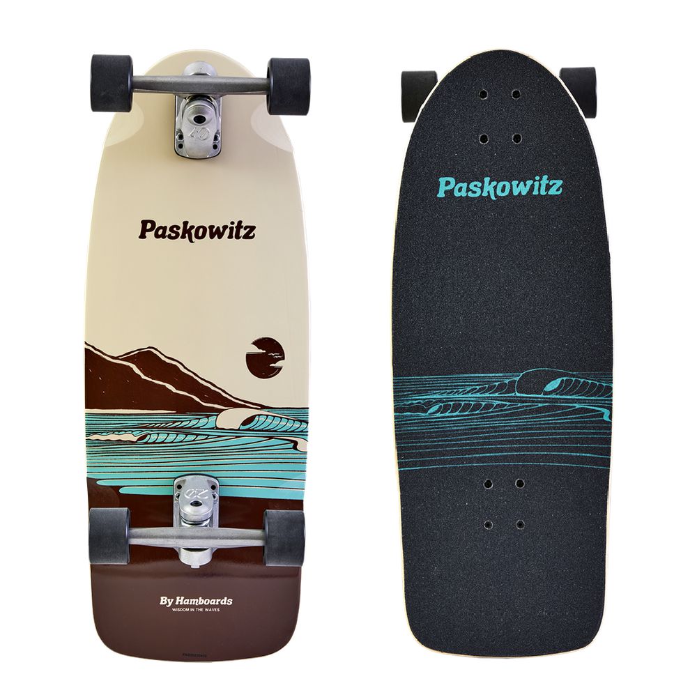 Hamboards Paskowitz Zen Swell 30" Complete Surfskate-Surfskate-Extreme Skates