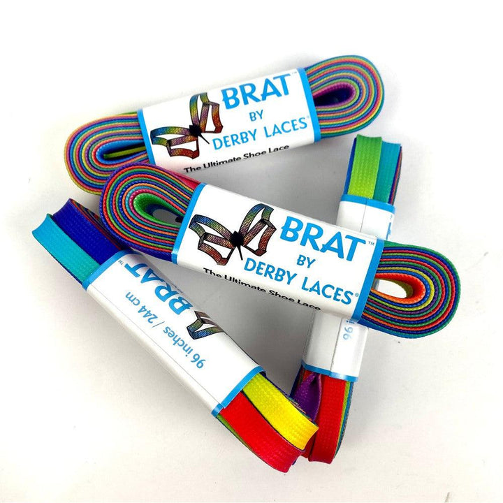 Derby Laces BRAT 96" (244cm) 6mm wide-Laces-Extreme Skates