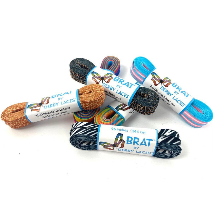 Derby Laces BRAT 96" (244cm) 6mm wide-Laces-Extreme Skates