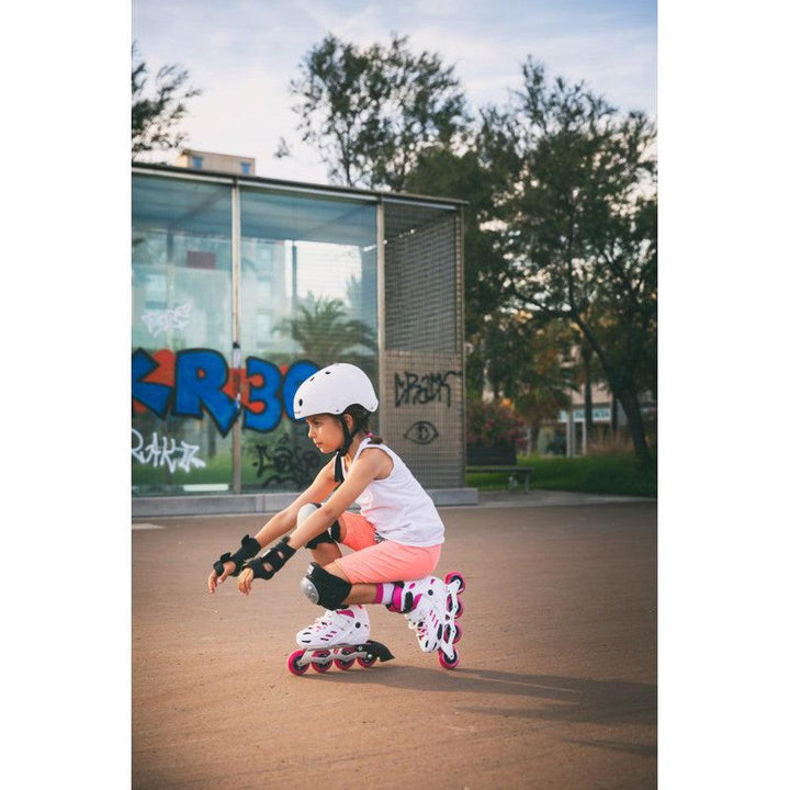 Powerslide Khaan Junior SQD Pink Inline Skates-Inline Skates-Extreme Skates