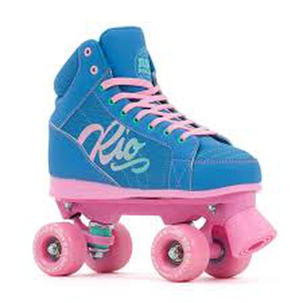 Rio Roller Lumina Roller Skates Blue Pink + FREE SFR SKATE BAG-Roller Skates-Extreme Skates