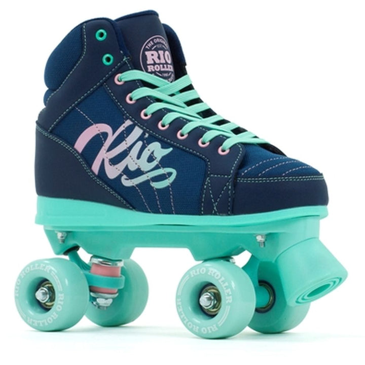 Rio Roller Lumina Roller Skates Navy Green + FREE SFR SKATE BAG-Roller Skates-Extreme Skates