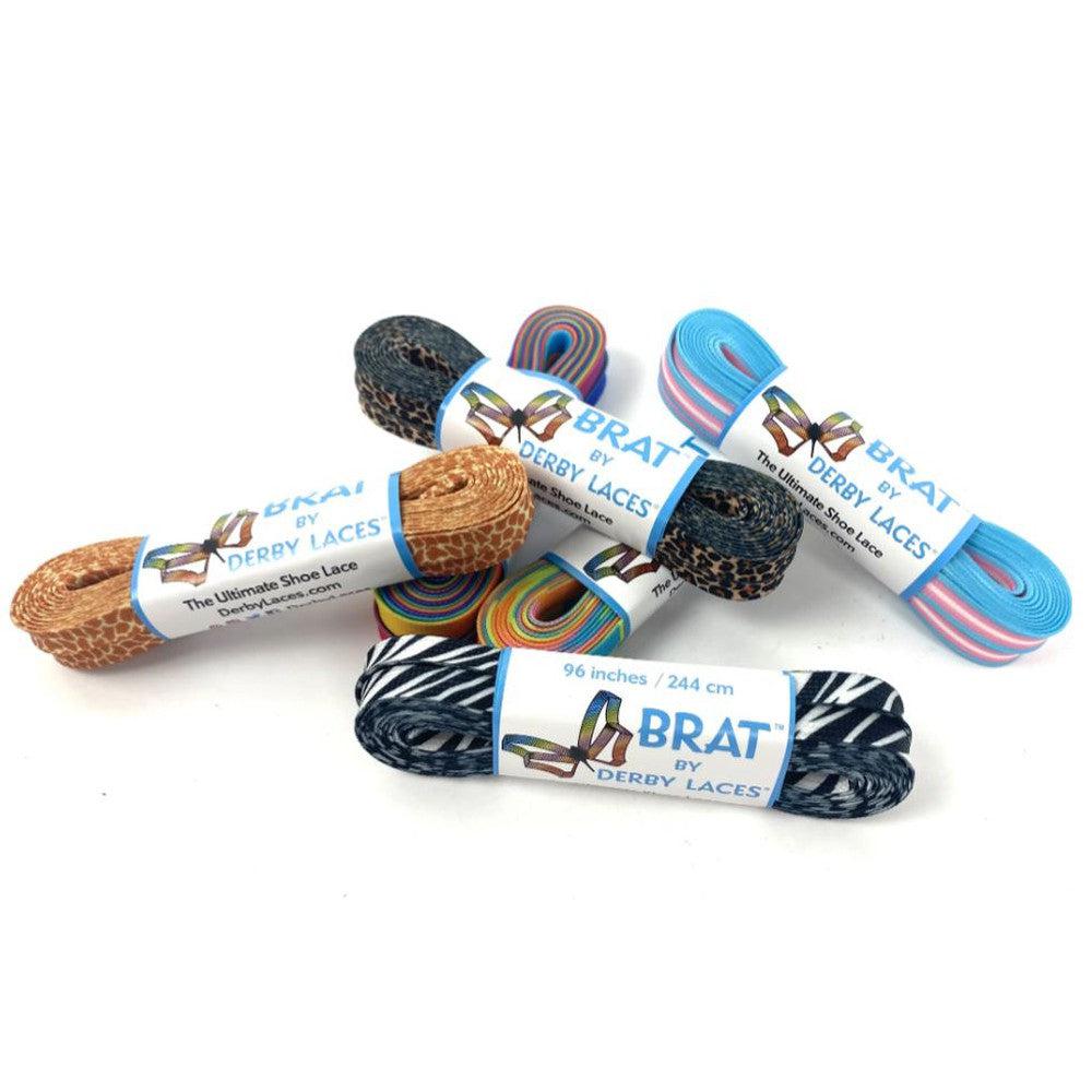 Derby Laces BRAT 96" (244cm) 6mm wide-Laces-Extreme Skates