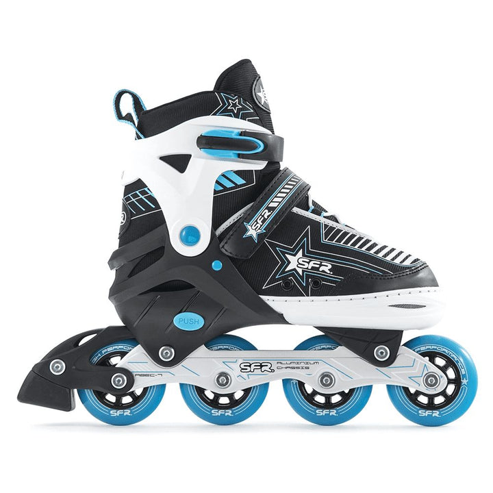 SFR Pulsar Adjustable Inline Skates Blue-Inline Skates-Extreme Skates